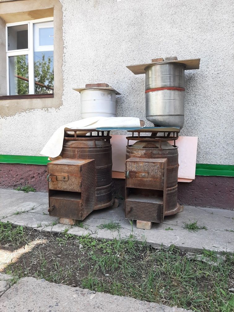 Печь для бани от камазовских дисков
