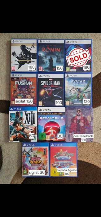 Jocuri ps4 si ps5