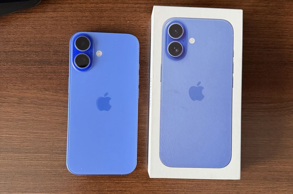 iPhone 16 512 gb cu 75 cicluri de incarcare