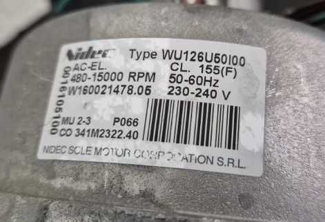 Motor masina de spalat Indesit Hotpoint 6 pini Nidec / R20