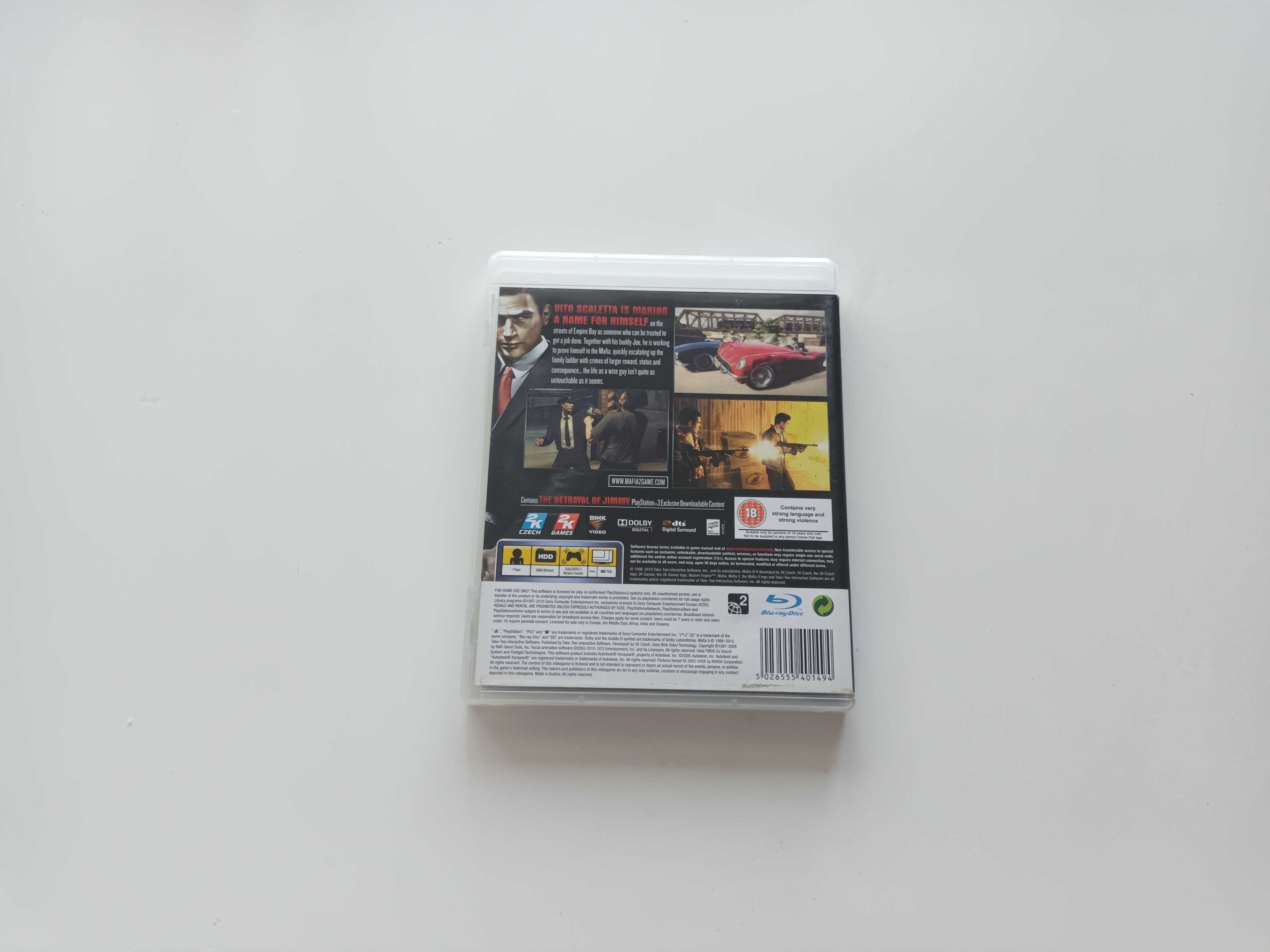 Mafia 2 II Playstation 3 PS3