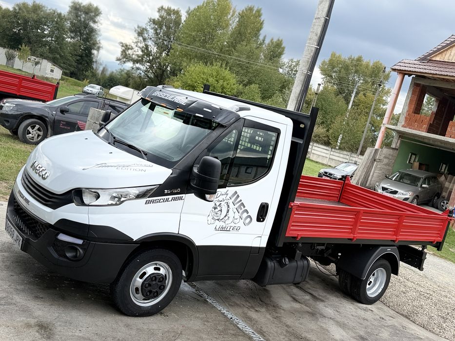 Vand Iveco Daily 35c15 Basculabil pe cutie-2016-Spania/Rar efectuat