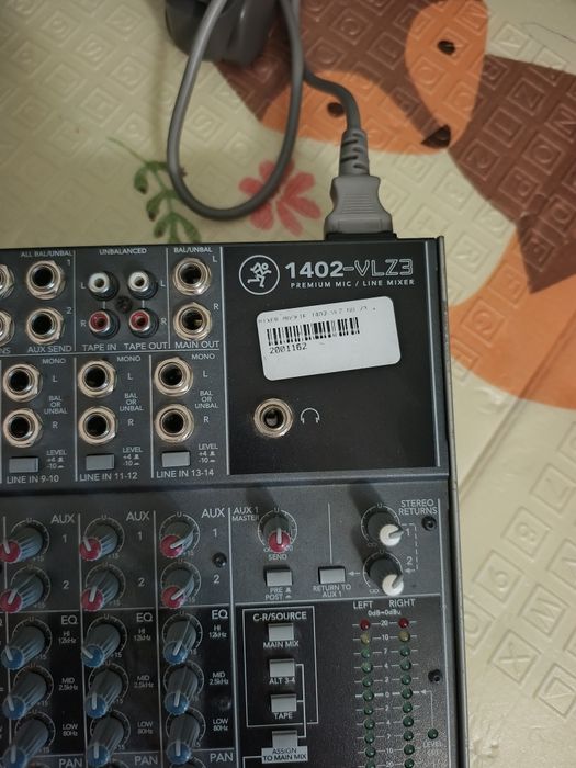 Mixer audio profesional mackie 1402 vlz3