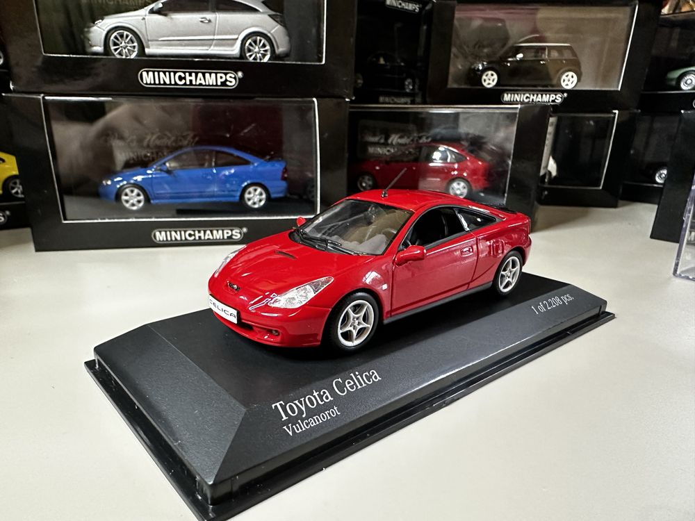 Macheta Toyota Celica 1:43 Minichamps