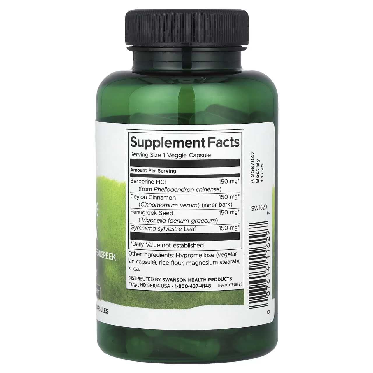 берберин комплекс, berberin kompleks. Berberine Complex, 90  капсул