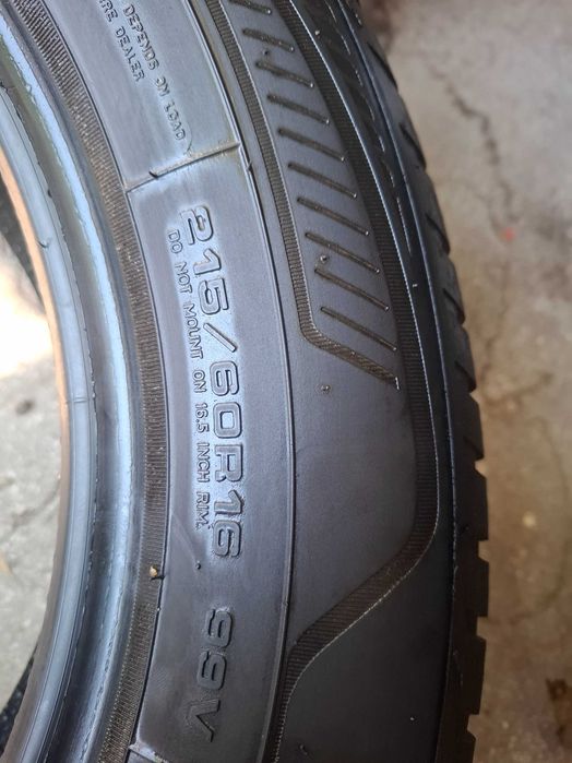 2 Всесезонни гуми Goodyear 215/60/16 ДОТ22 (безплатно поставяне)