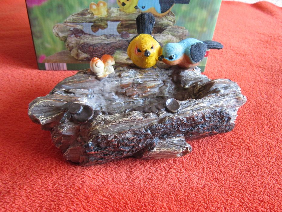 vara - iarna fantana pentru pasarele (nou) -un cadou inedit