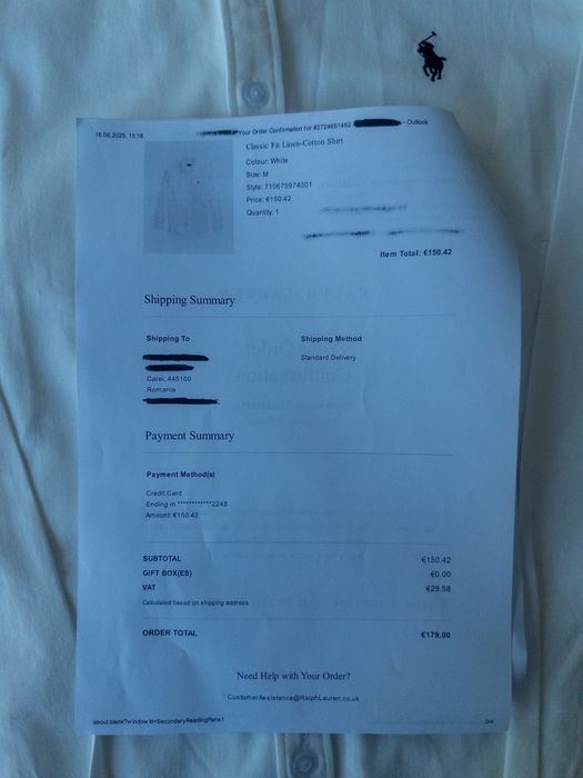 Cămașă Polo Ralph Lauren