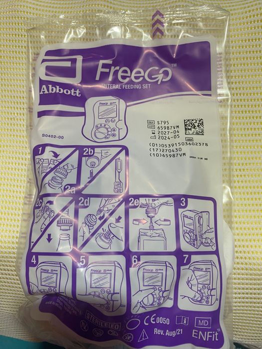 Circuite pompa alimentație gastrostoma