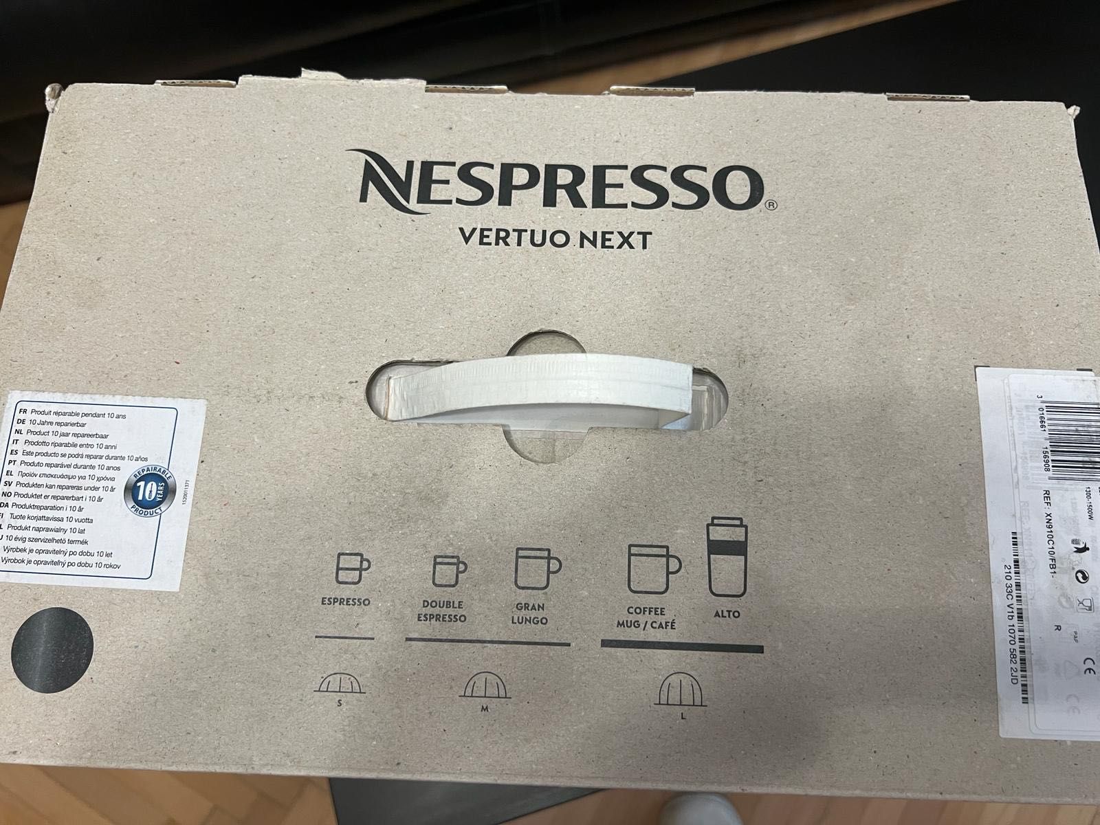 Espressor Nespresso Krups Vertuo Next NOU - SIGILIAT