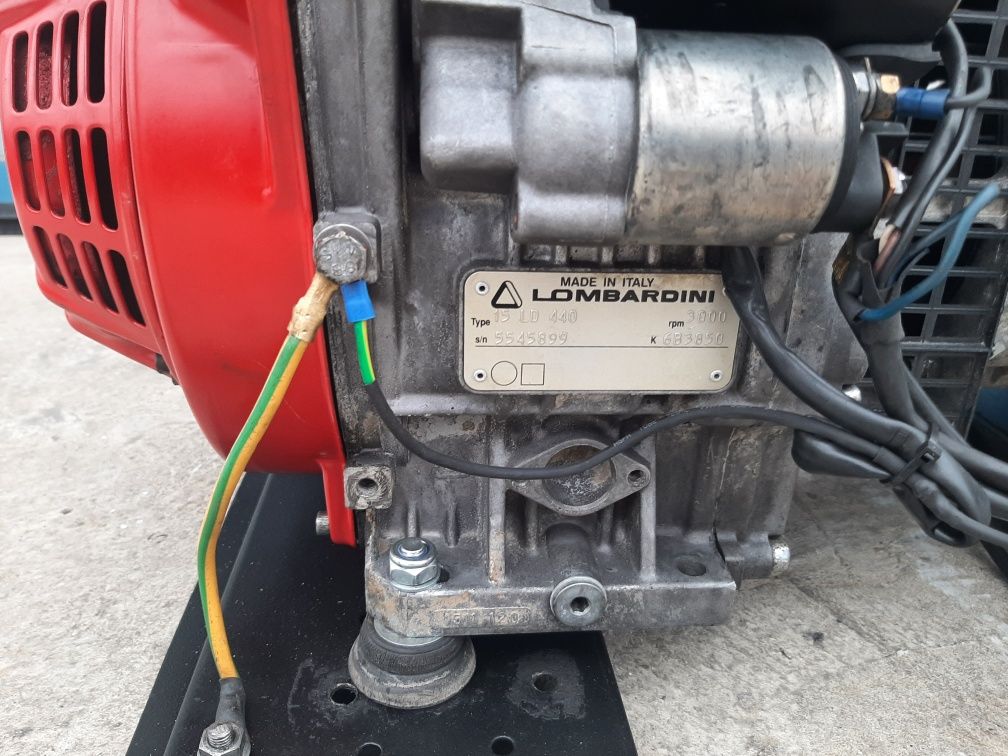 Vind generator curent diesel motor lombardini 15ld440