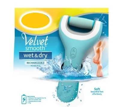 Velvet Smooth Wet & Dry Електрическа водоустойчива пила за пети