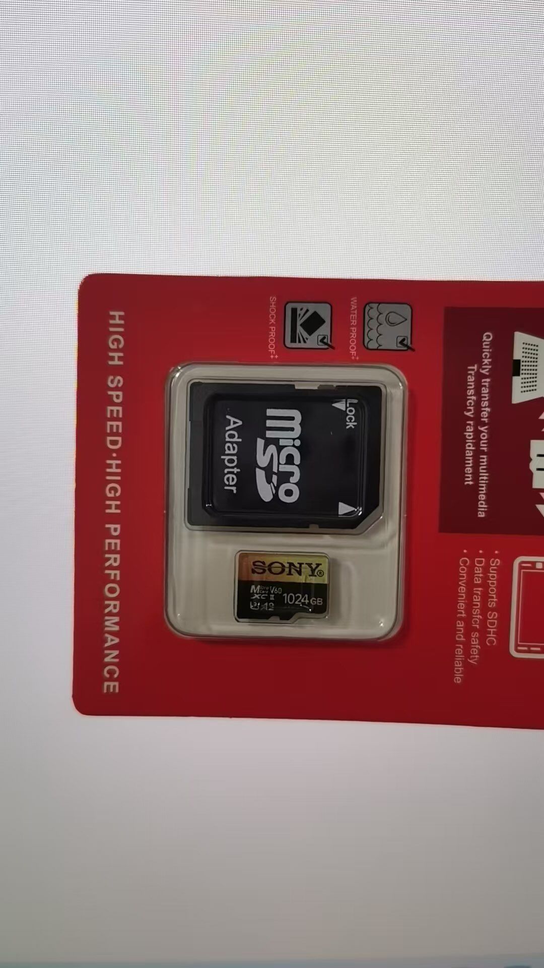 Карта памет Sony 1 TB + Адаптер