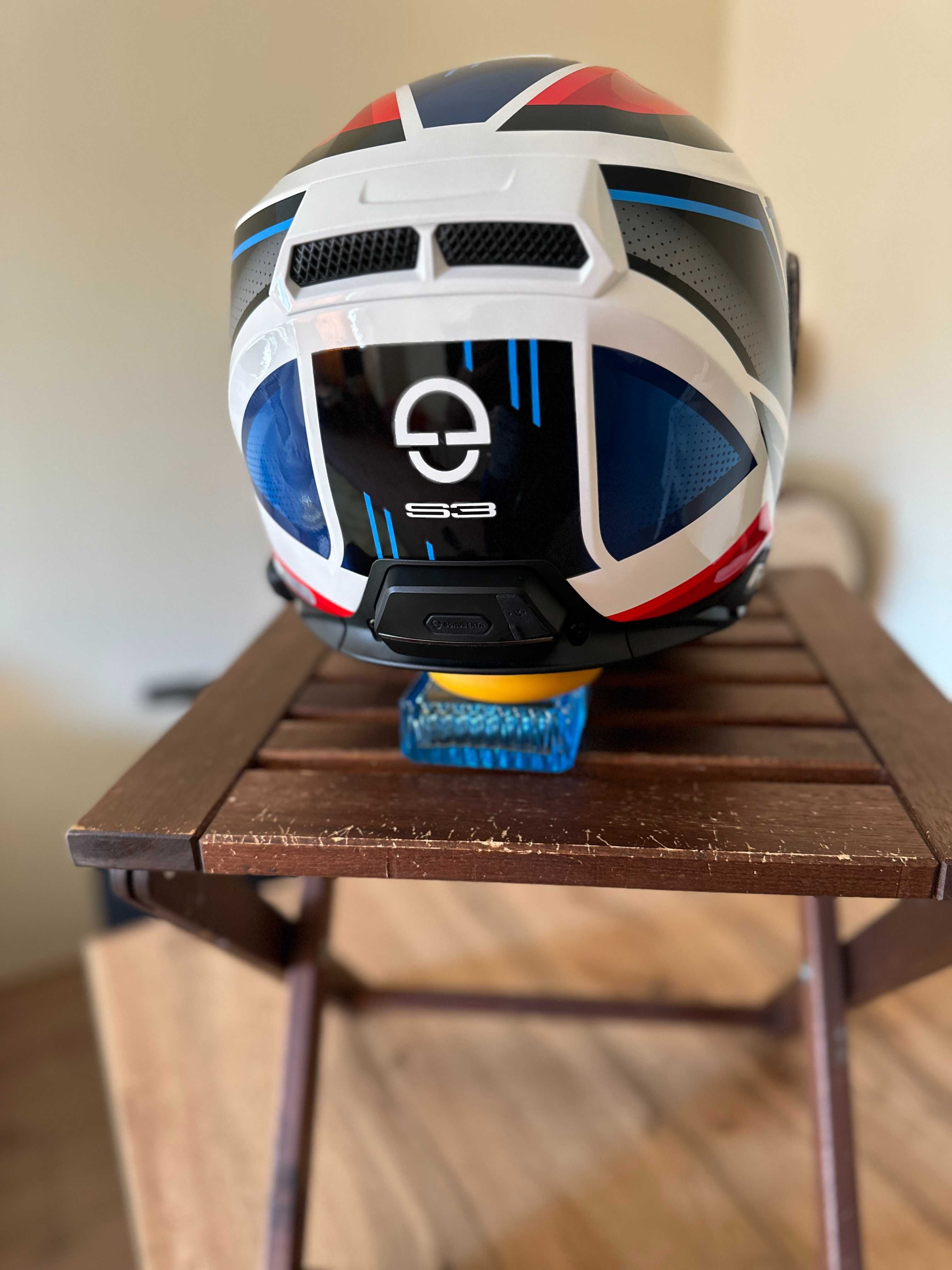 SCHUBERTH S3 STORM BLUE (размер М) + Комуникационна система SC2