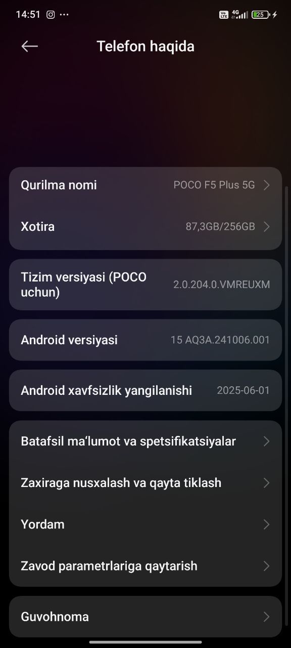 POCO F5 5G 90Fps