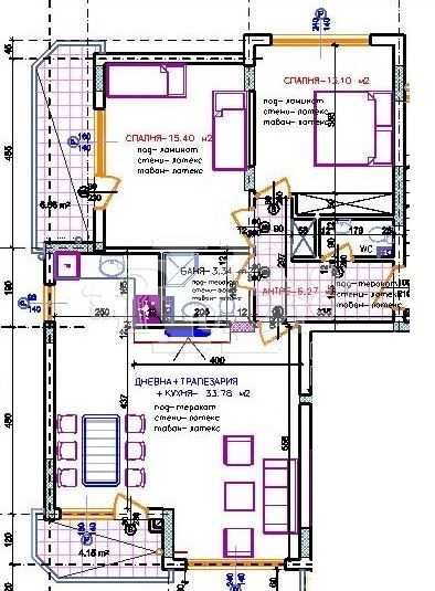 Продава се Тристаен апартамент в Добрич, Добротица - Варненска - 89 кв.м за 976 €/кв.м - Снимка #1