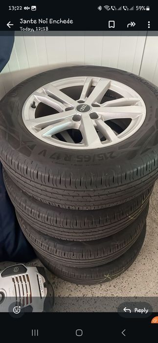 Jante aliaj 17 inch originale Audi Q3 VW Golf Passat Exeo leon octavi