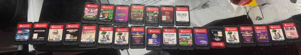 Colecție Jocuri Nintendo Switch + Carcasă – Titluri Populare