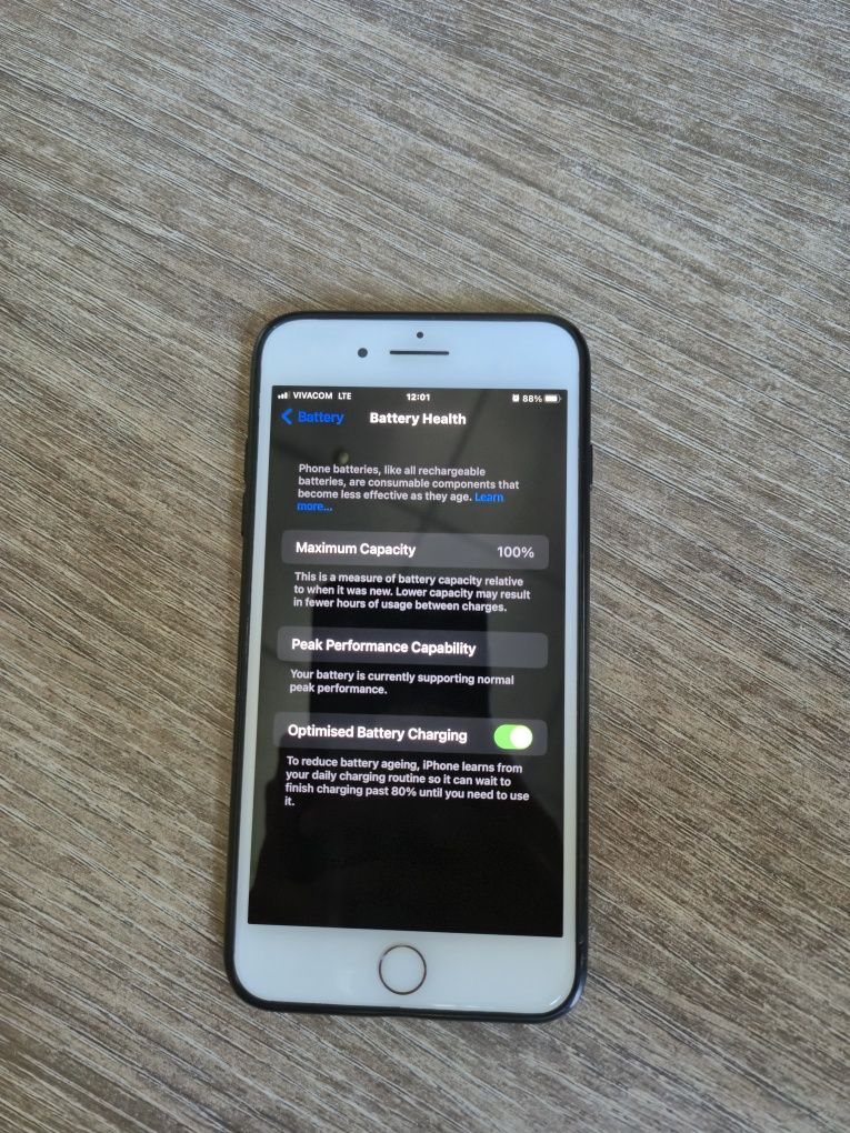 iPhone 7 plus 128gb 100%