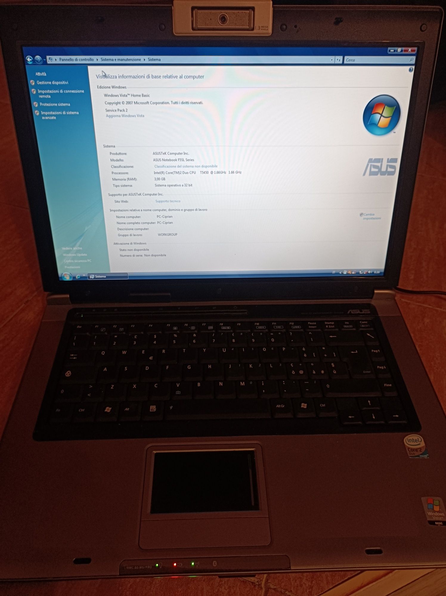 Laptop Asus 15 ,6 diagonala ecran