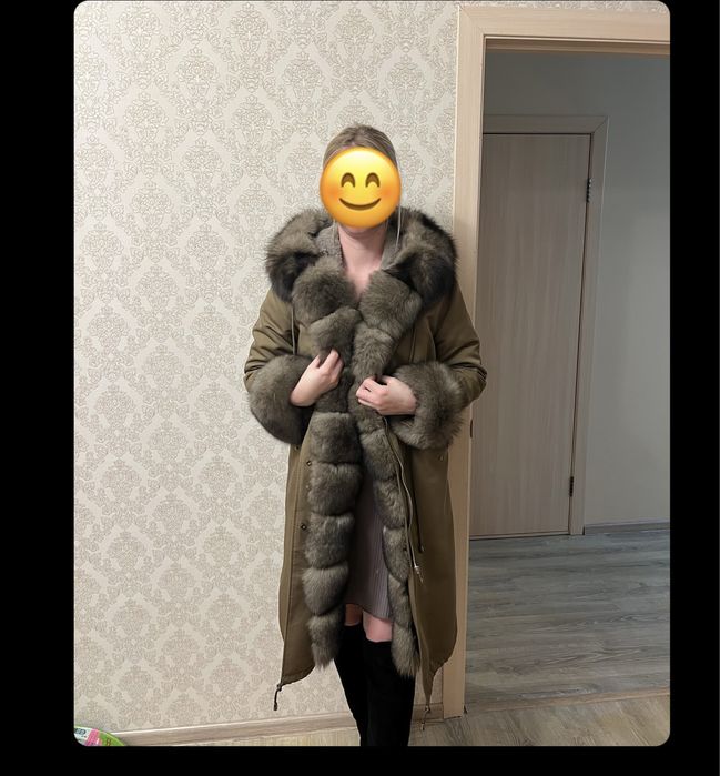 Парка зимняя в отличном состоянии