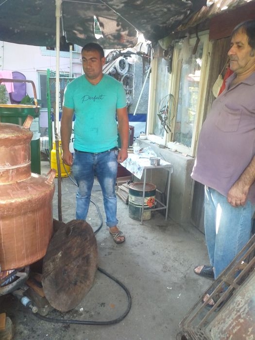 Vand cazan de țuică la 140 de Litri cu fundul de 4 mm