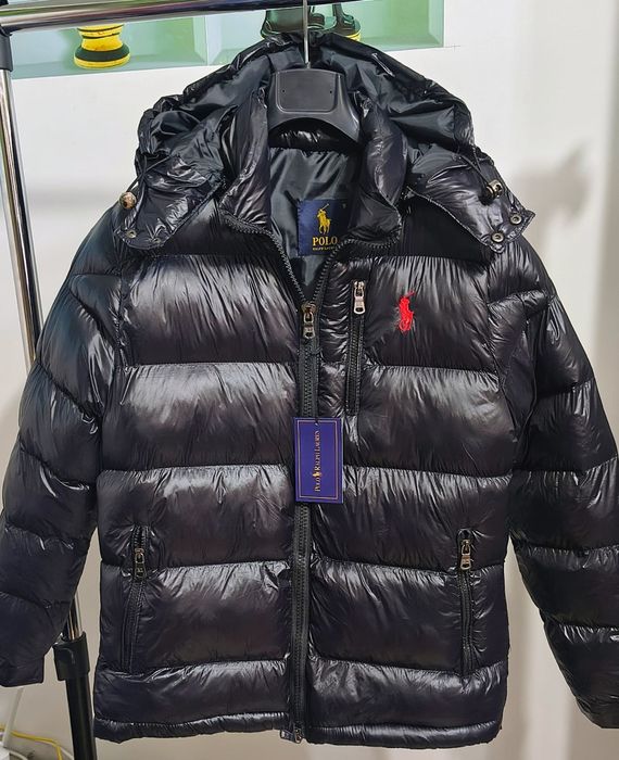 Geaca Polo Ralph The Gorham Glossed umplutura puf calitate premium