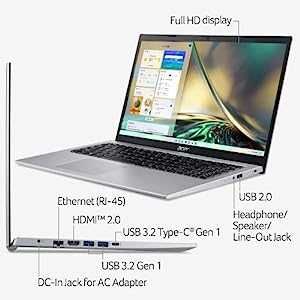 НОВ! Acer Aspire 5 15.6" Full HD i7-1165G7 16RAM 512SSD Гаранция!