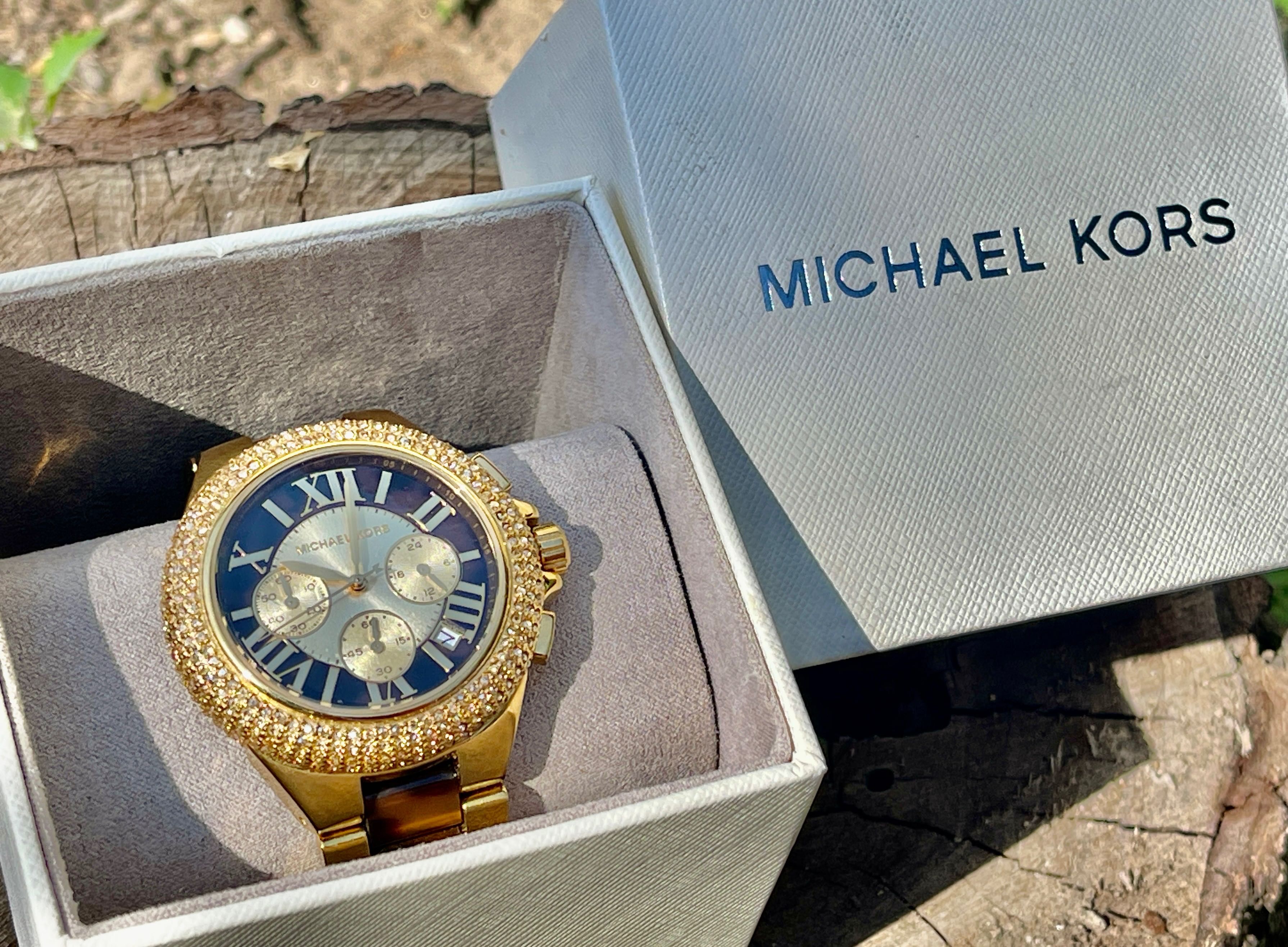 Ceas auriu Michael Kors