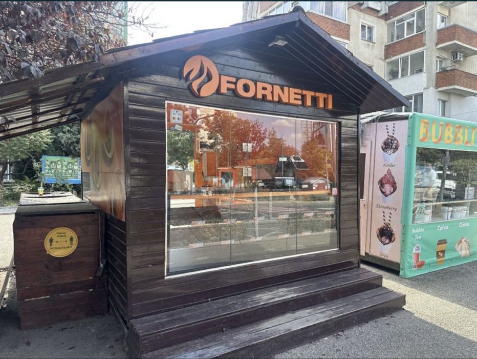 Chiosc lemn si chiosc termopan chioscuri/cabanuta