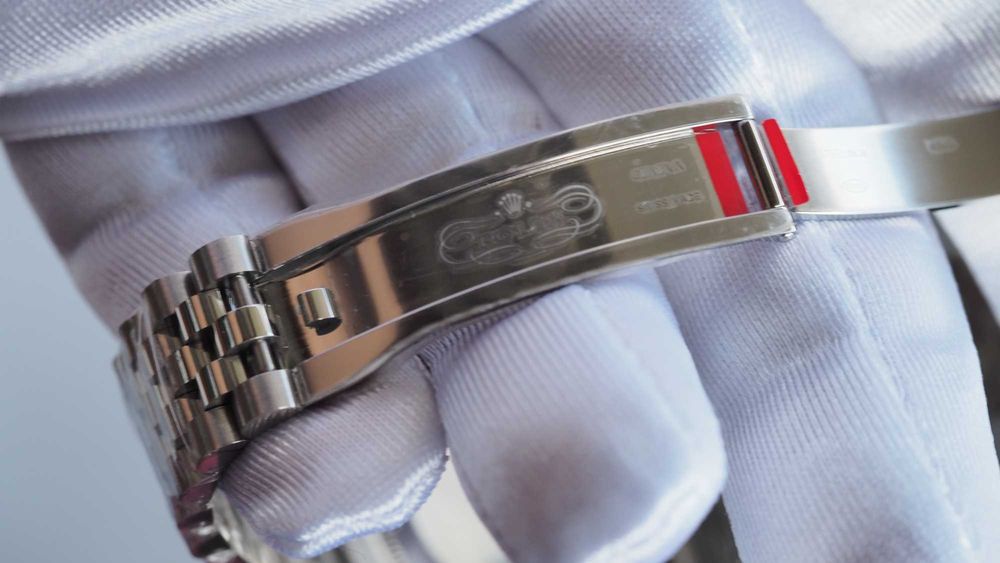 Rolex Datejust с оригинални части, blue roman dial