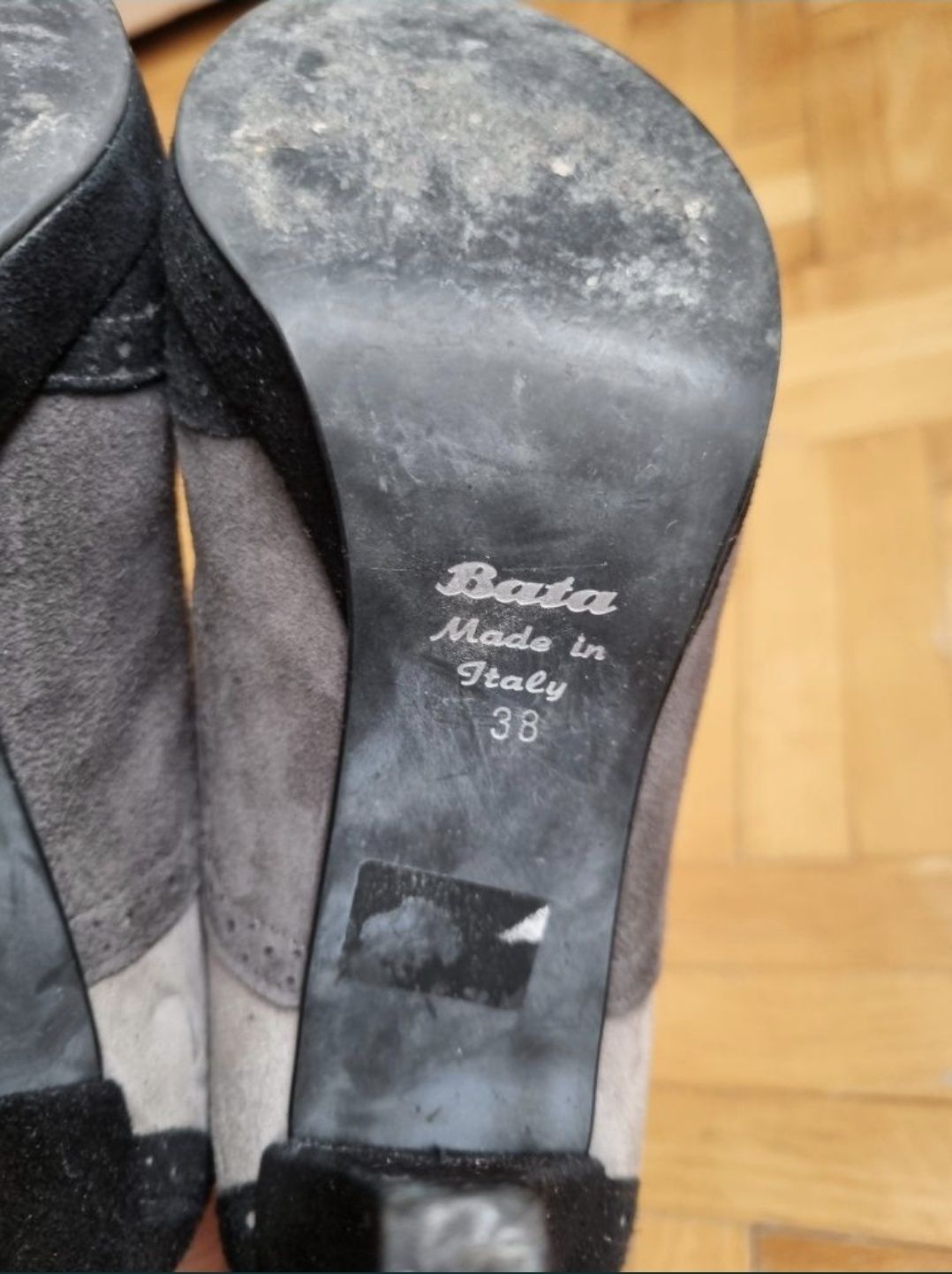 Bata - Pantofi, Botine Piele Naturală - 38