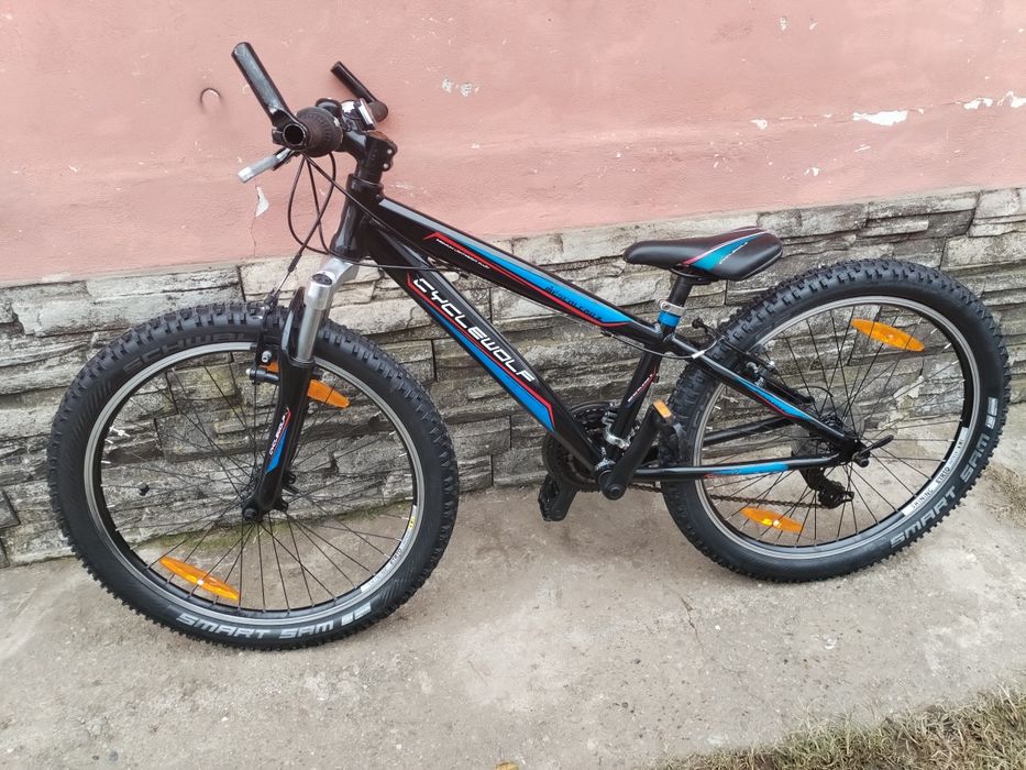 Bicicleta copii roti 24 cadru aluminiu import Anglia
