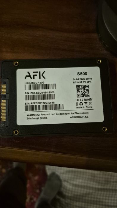 SSD AFK 120GB (б/у, рабочий)