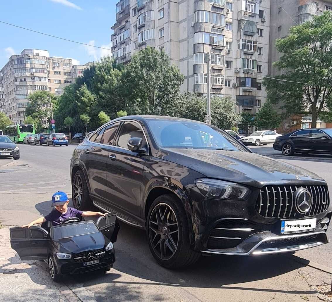 Masinuta electrica Mercedes GLE 450 alba