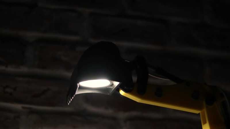 Lampa birou copii Excavator – LED USB, print 3D