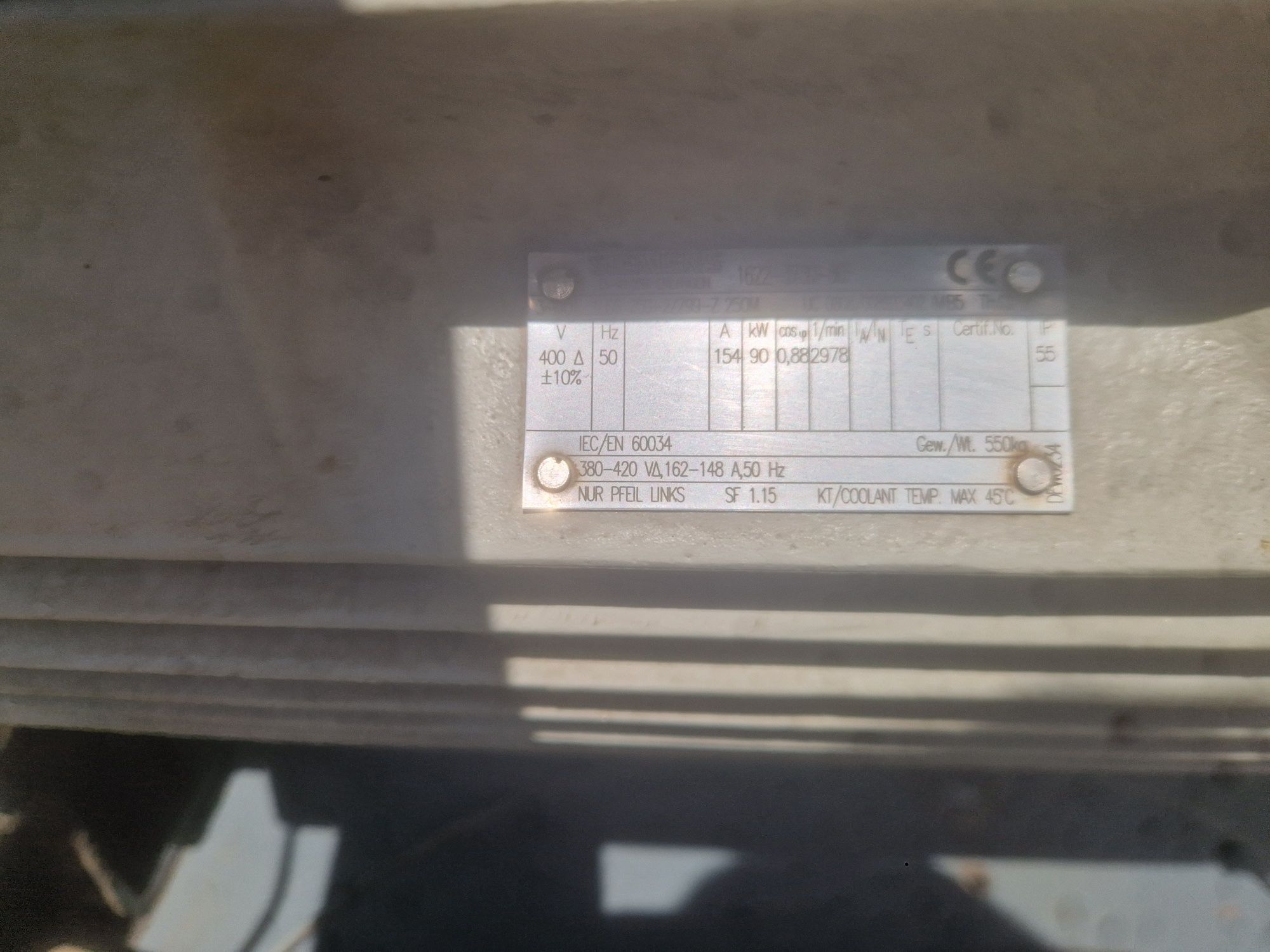 Compresor industrial Atlas Copco GA 90–90 kW–An 2006 accept schimburi