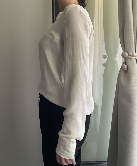 Bluza Zara, femei, XS, culoare crem