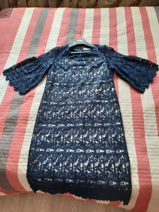 Продам платье темно синего цвета