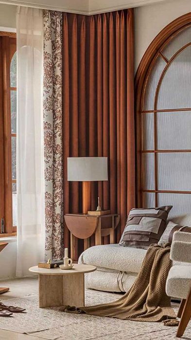 Шторы | Римские шторы | Установка карнизов | Pardalar   Sh579