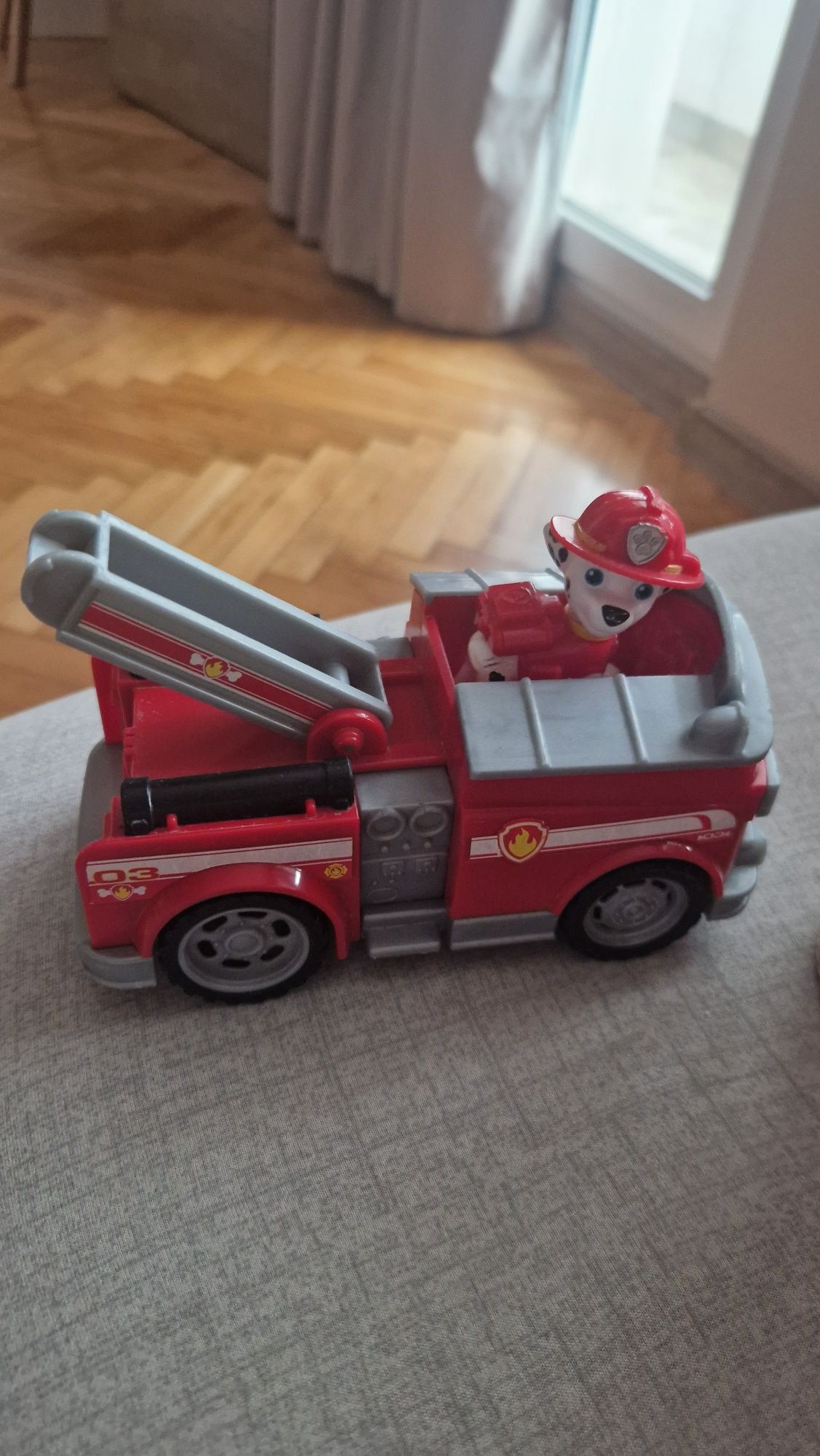 Играчка, количка пожарна пес патрул, paw patrol