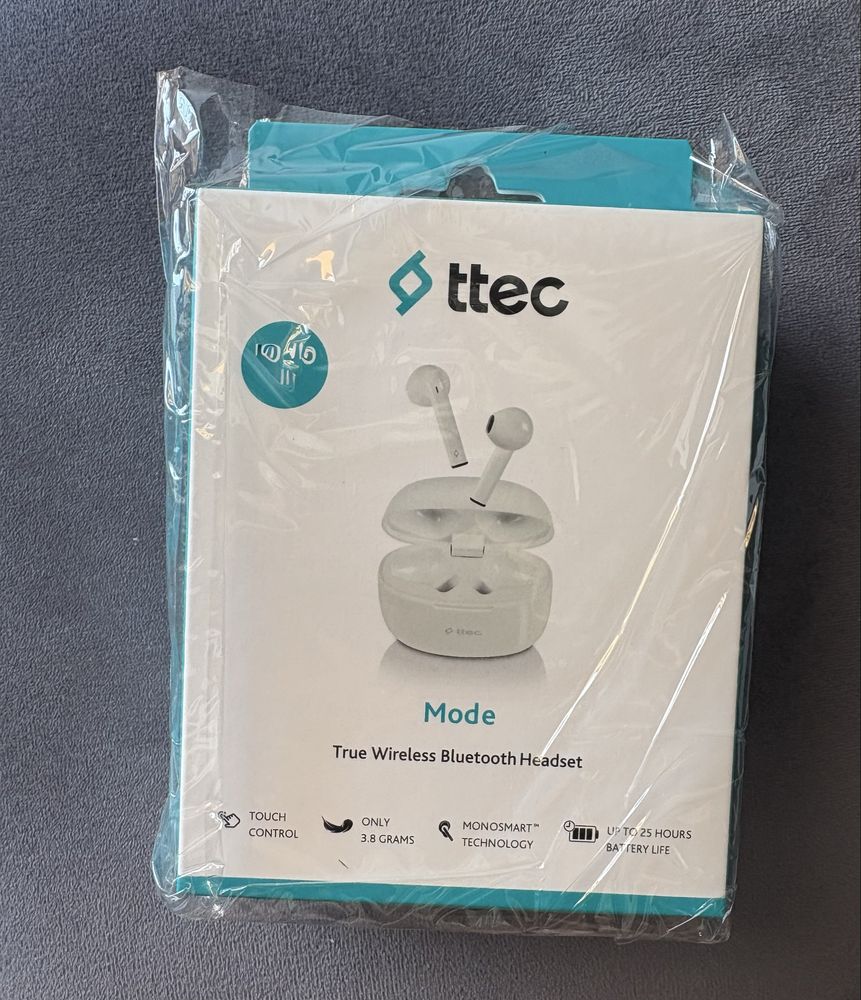 Чисто нови безжични слушалки ttec