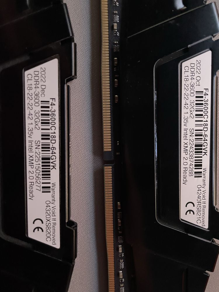 Оперативная память DDR4 32GB 64GB