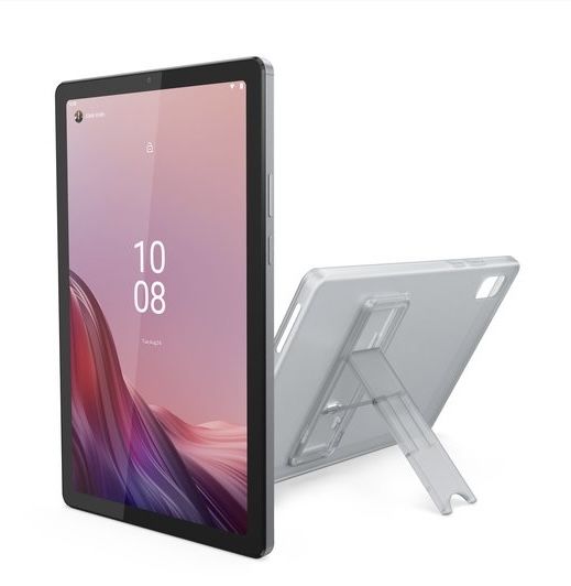 НОВ!!! Lenovo Tab M9 + Clear Case TPU, LTE, 3GB RAM, 32GB, Arctic Grey