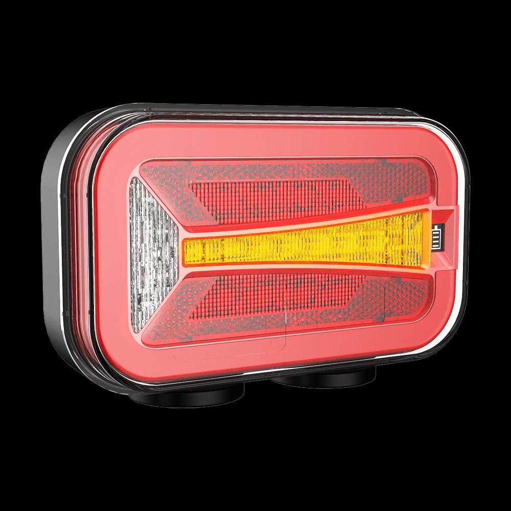 Безжични преносими диодни LED стопове, 12-24V, с магнит и неон ефект