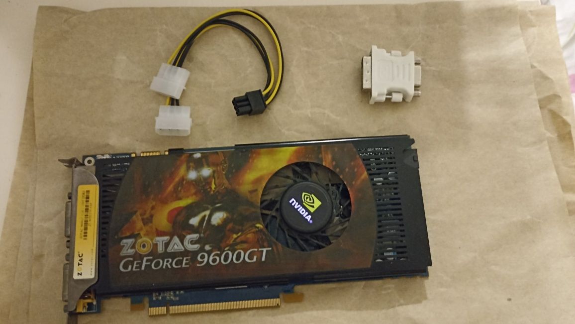 Продам Видеокарту Zotac GeForce 9600 GT 1G