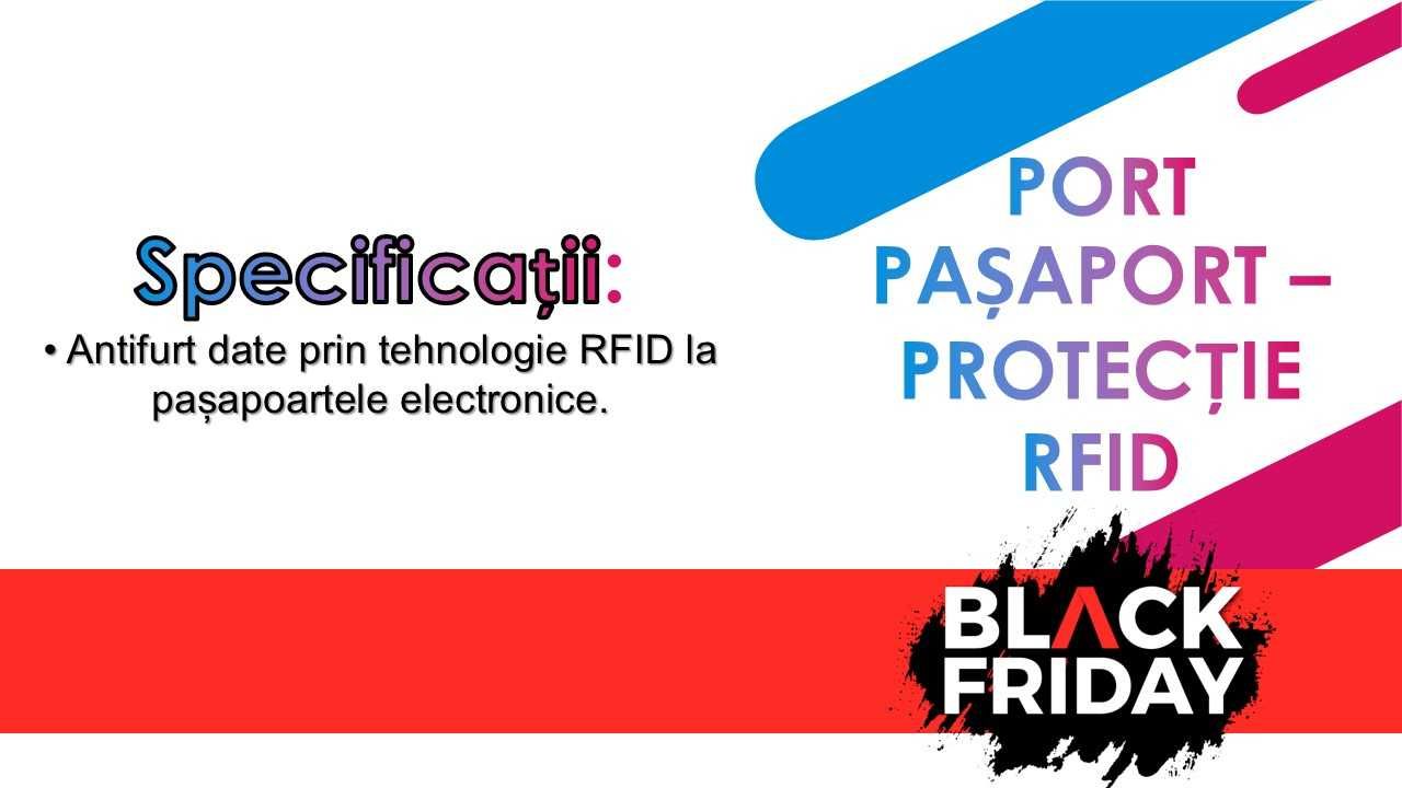 Port PASAPORT - protectie importriva furtului de date NFC RFID