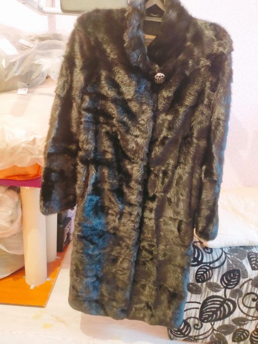 Шкба норковая бнз капюшона