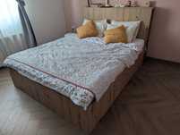 Pat matrimonial realizat la comanda + saltea spuma cu memorie 160x200