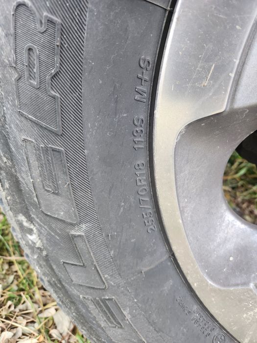 Jante cu cauciucuri r18 jeep grand cherokee, wrangler...